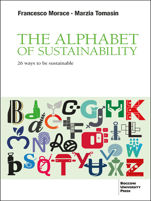 Title details for The Alphabet of Sustainability by Francesco Morace - Available